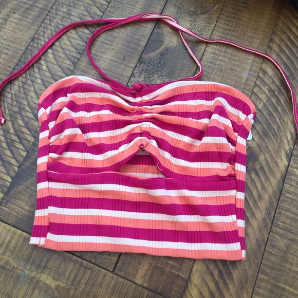 NWT L*Space FULL SET Paloma Lounge Flare Pants and Halter Top - Size XS - Picture 7 of 10